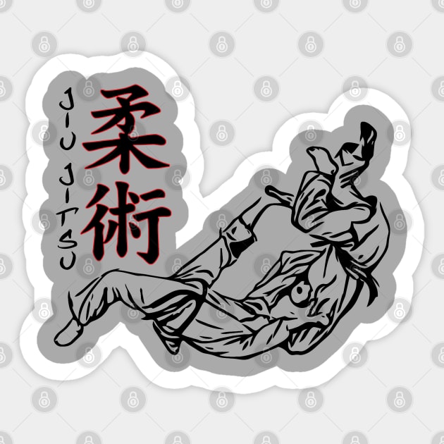 jiu jitsu Sticker by TeeGo